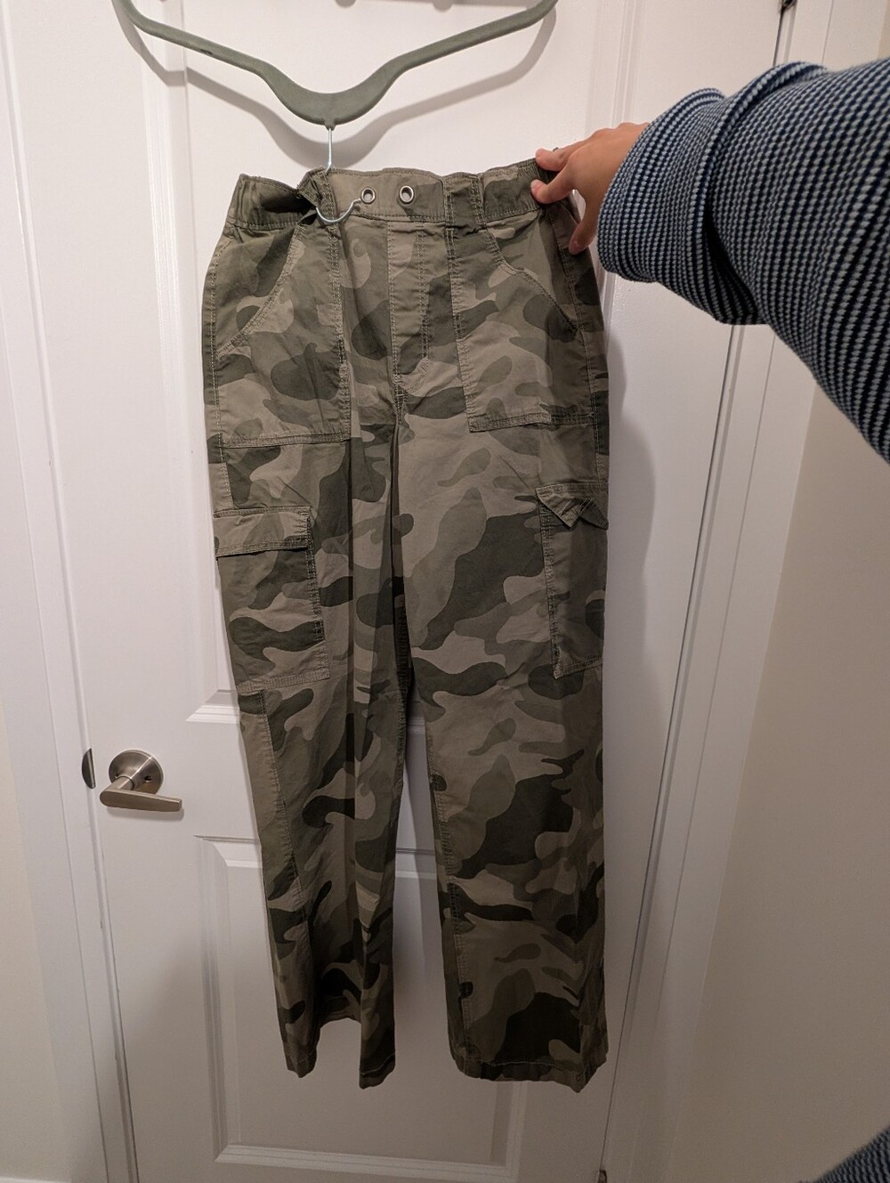 Hollister Camo Cargo Pants